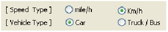 You can select your local speed type as Km/h or mile/h in the tap.